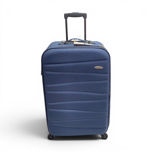 Fabric Luggage Navy Small 20"