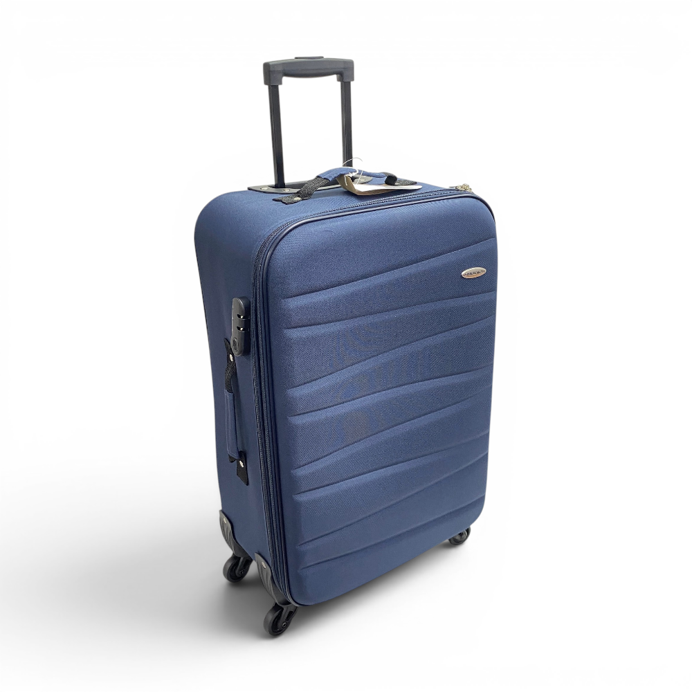 Fabric Luggage Navy Medium 24"