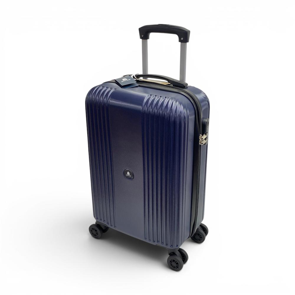 Hard Luggage Navy Medium 24"