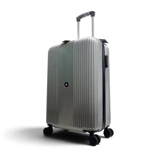 Hard Luggage Silver Large 28"
