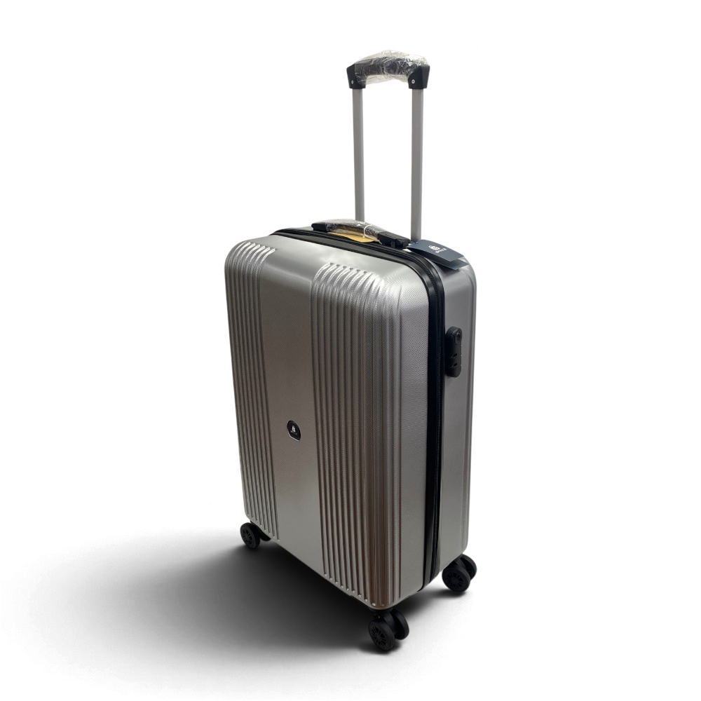 Hard Luggage Silver Medium 24"