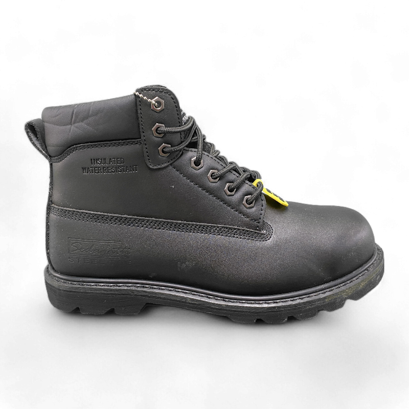 Men's Safety Toe Work Boots | MWBS611 | Black