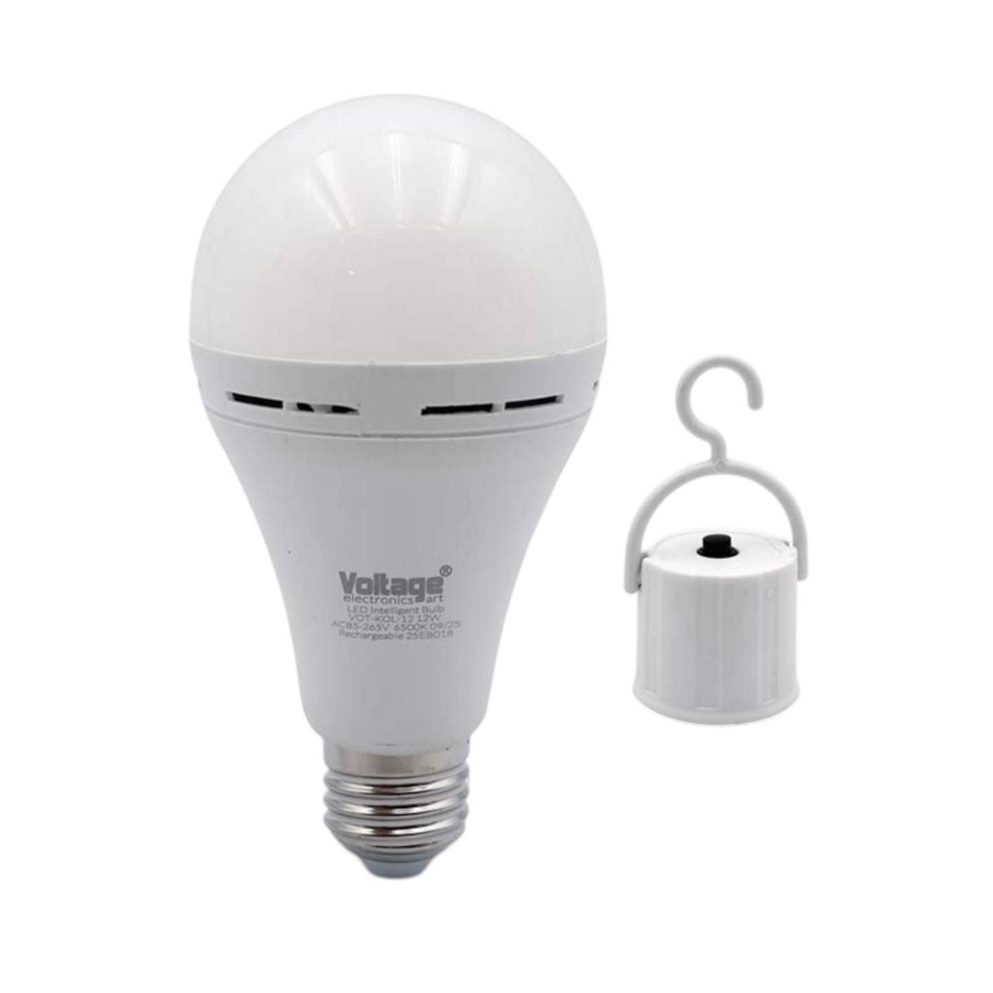 Voltage Rechargeable LED Bulb 12W 6500K