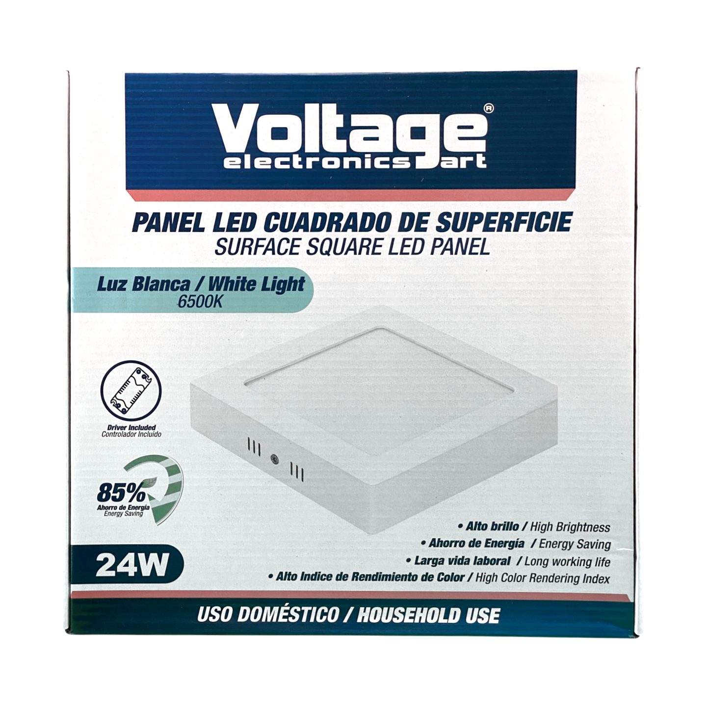 Voltage 11" LED Surface Mount Square Light 24W