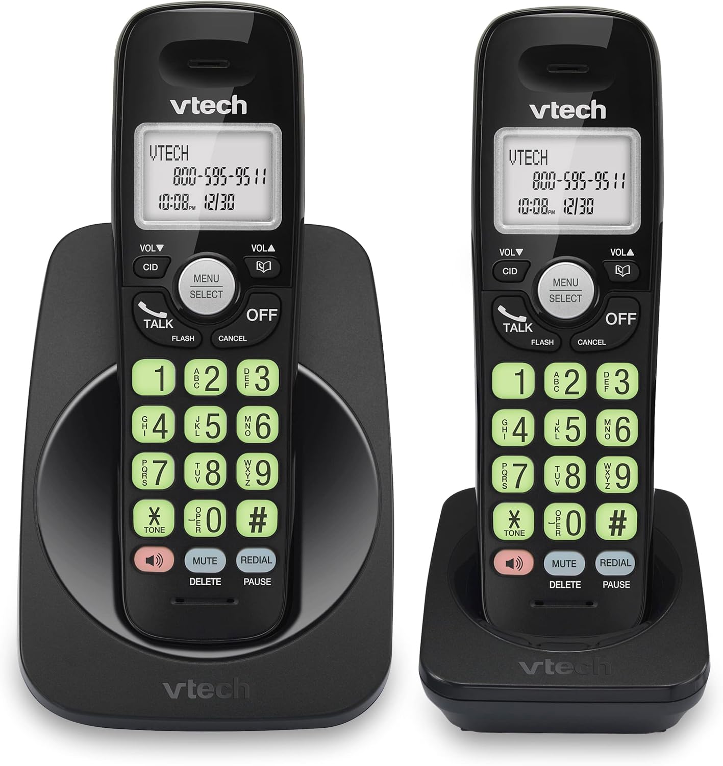 Vtech Dual Cordless Phone with Speaker