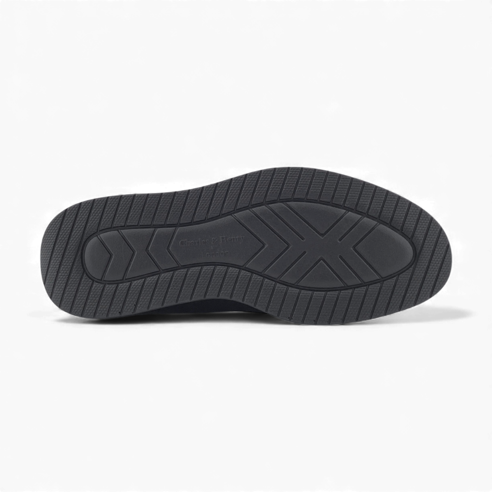 Men's Walk This Way Casual Shoes by Charles & Henry London | Black