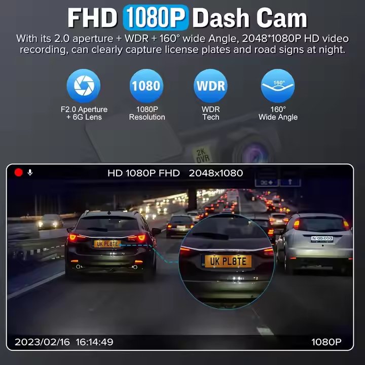 E-TOO 2K Vehicle Dash Camera - ShopLibertyStore.com