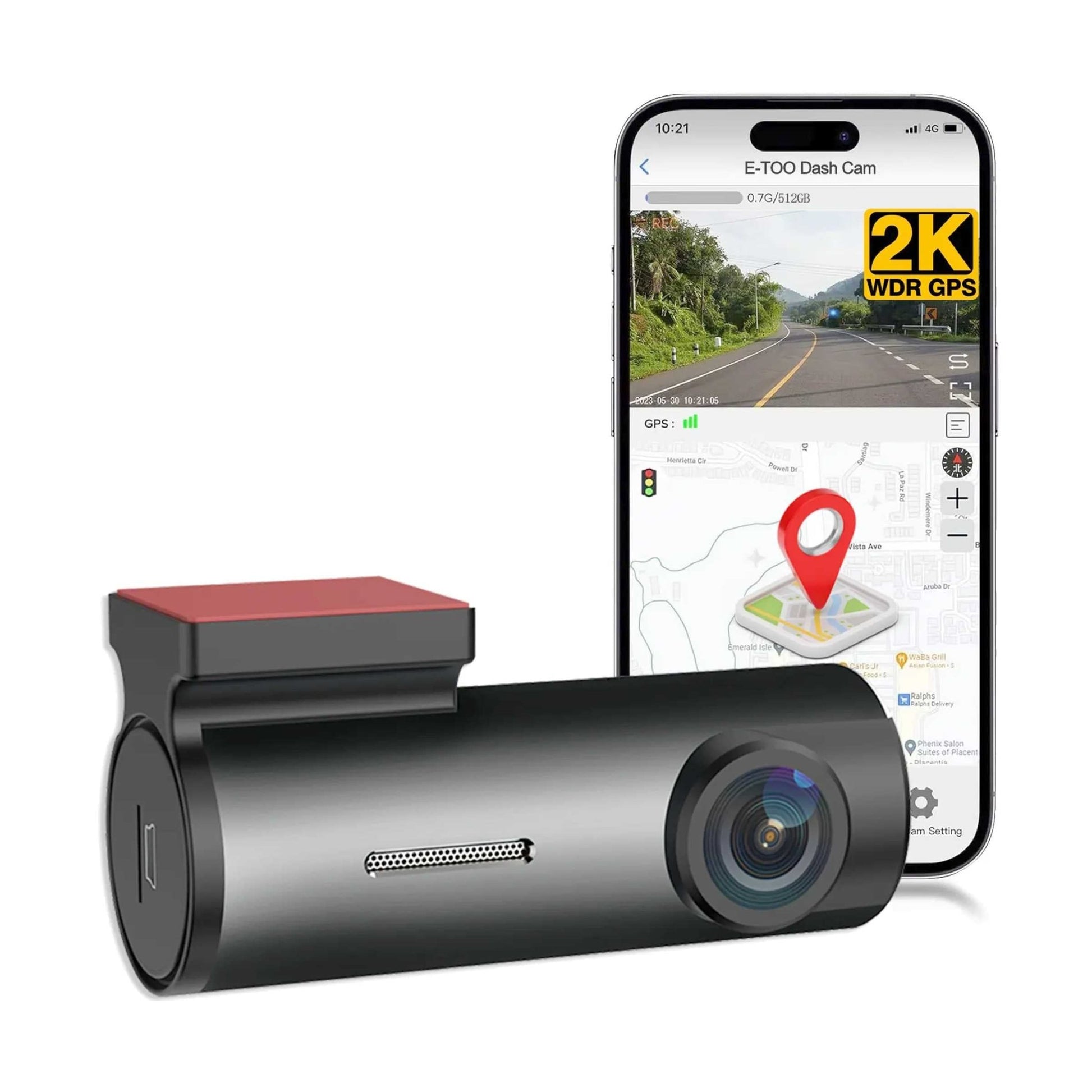 E-TOO 3K Vehicle Dash Camera - ShopLibertyStore.com