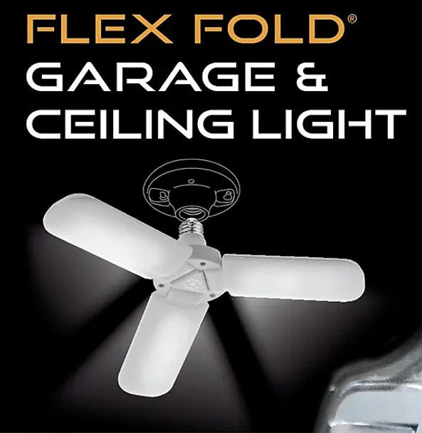 Farpoint Flex Foldable Garage And Ceiling Light 3500 Lumens - ShopLibertyStore.com