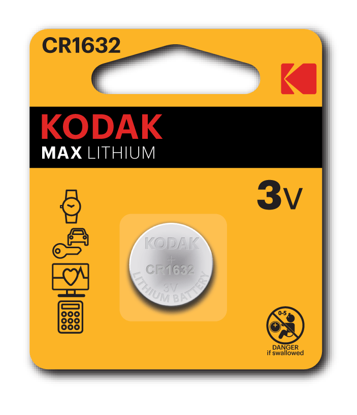 KODAK Lithium button cell battery | CR1632 - ShopLibertyStore.com