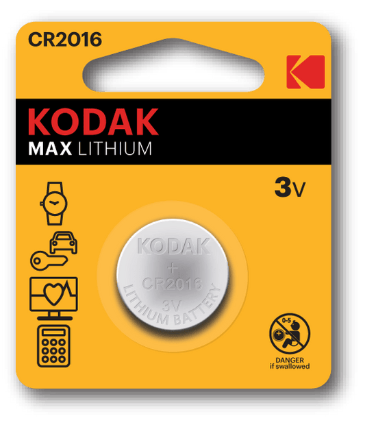 KODAK Lithium button cell battery | CR2016 - ShopLibertyStore.com