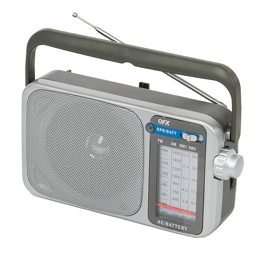 QFX R24 Portable 4 Band Radio - ShopLibertyStore.com