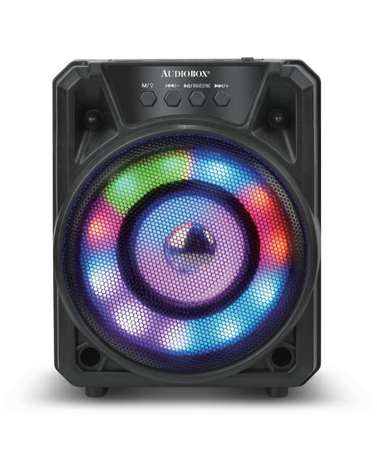 Audiobox 3″ Portable Mini Bluetooth® Speaker with Ring Light - ShopLibertyStore.com