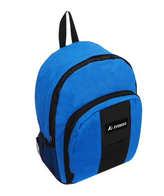 Backpack w\Front & Side Pockets Assorted Colours | BP2072 - ShopLibertyStore.com
