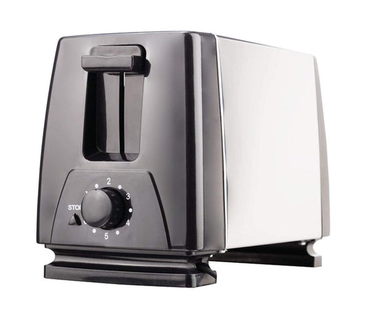 Brentwood 2-Slice Extra Wide Slot Toaster - Stainless Steel - ShopLibertyStore.com