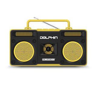 Dolphin Audio Retrobox Portable Bluetooth Speaker - ShopLibertyStore.com