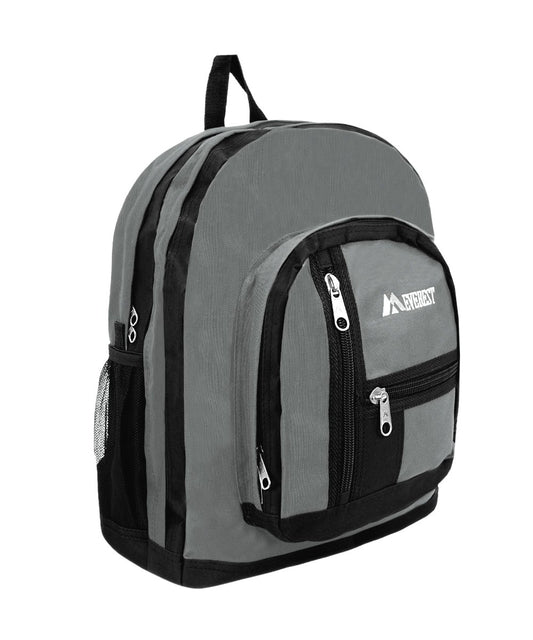 Double Main Compartment Backpack Assorted Colours | 5045 - ShopLibertyStore.com