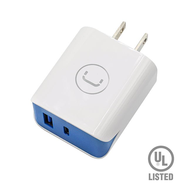 DUAL PORT PD WALL CHARGER | PD18W (UL) - ShopLibertyStore.com