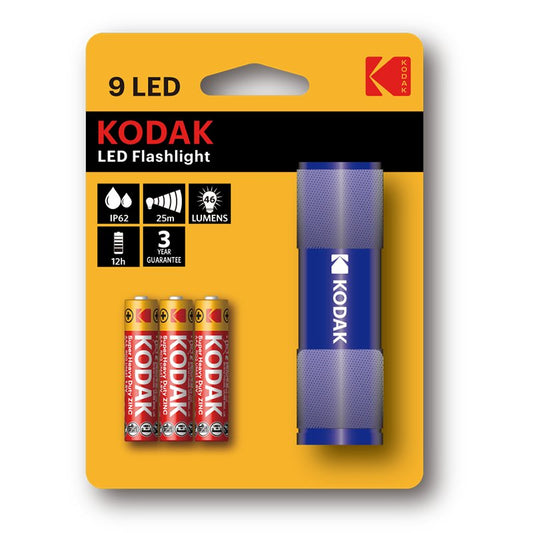 KODAK 9 LED Flashlight | Blue - ShopLibertyStore.com