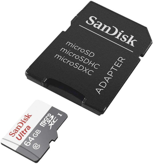 SanDisk Ultra microSD Card Class 10 - 64GB - ShopLibertyStore.com