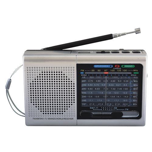 Supersonic 9 Band Bluetooth Radio - ShopLibertyStore.com