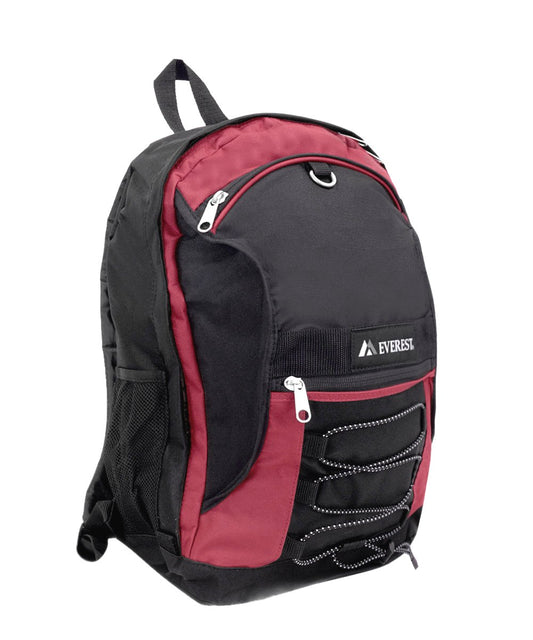 Two Tone Backpack w/Mesh Pockets Assorted Colours | 3045SH - ShopLibertyStore.com