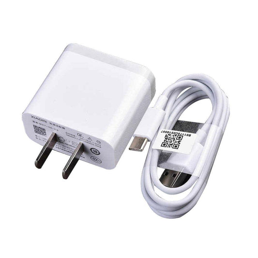 Xiaomi USB Wall Charger 2.0 with Cable - White - ShopLibertyStore.com